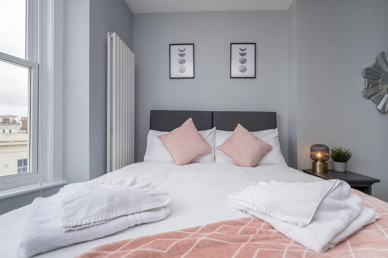 Modern Apartments With Sea Views, Steps From Brighton Beach & The Royal Pavilion Exterior foto